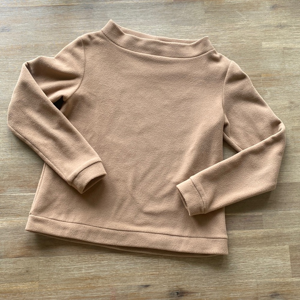 Dudley stephens brightwood  boatneck size small in vello fleece
